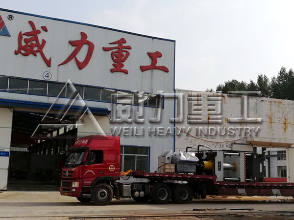 威力重工裝車發貨圖