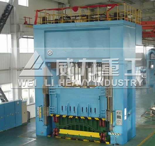 800噸框架式汽車內飾成型液壓機