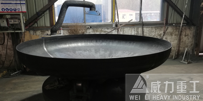 2800噸封頭液壓機客戶生產加工現場3