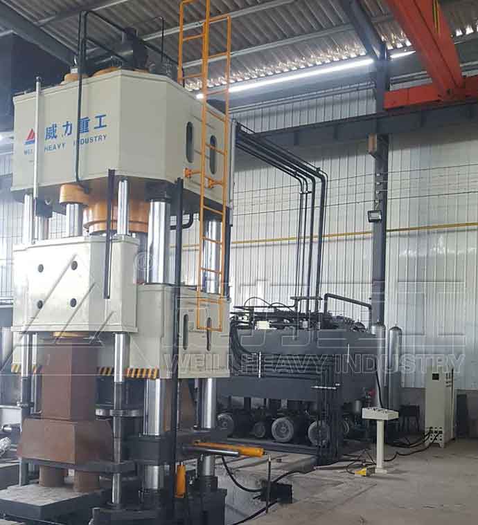 熱鐓機(jī)1000噸四柱液壓機(jī)