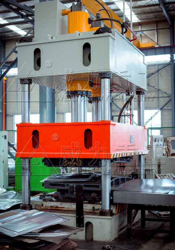 四柱式汽車配件沖壓成型液壓機